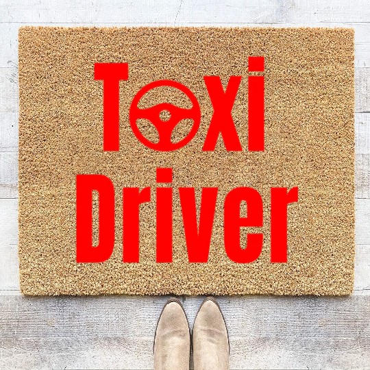 Taxi Driver Coir Doormats