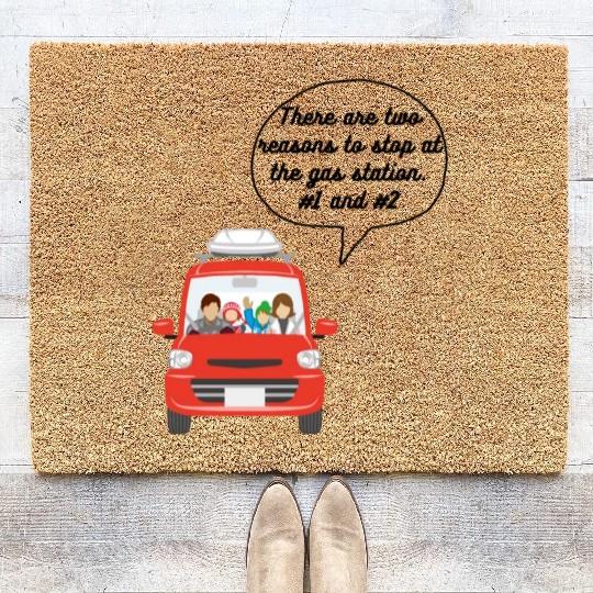Comedy Potty Coir Doormats
