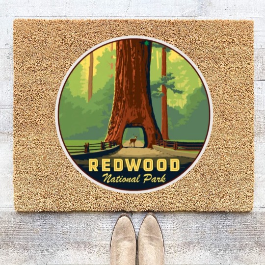 Redwood National Park Coir Doormats