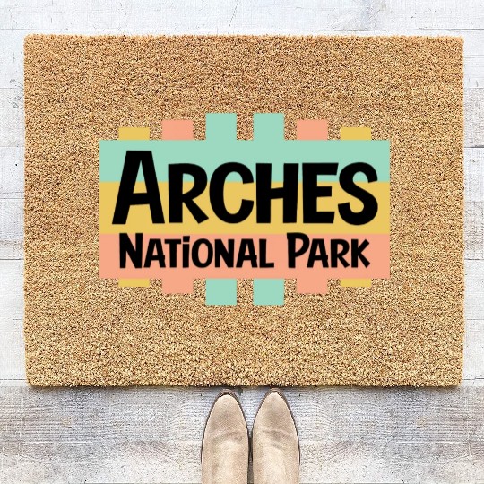 Arches National Park 1 Coir Doormats