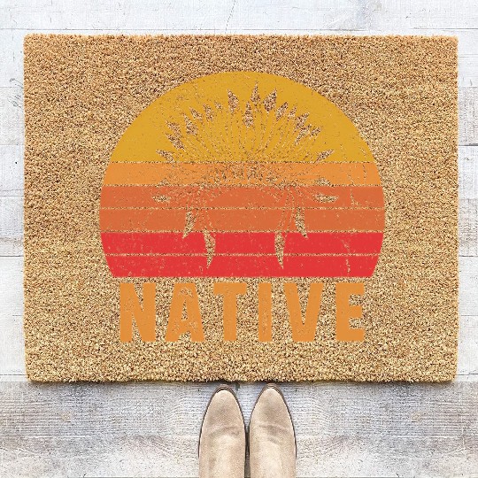 Native American Pride Native Indian Coir Doormats