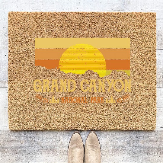 Grand Canyon National Park Coir Doormats