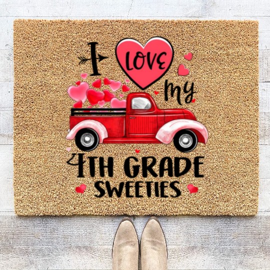 Ph Truck Day 4Th Grade Teacher Coir Doormats