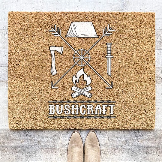 Nature Bushcraft Outdoor Wilderness Coir Doormats