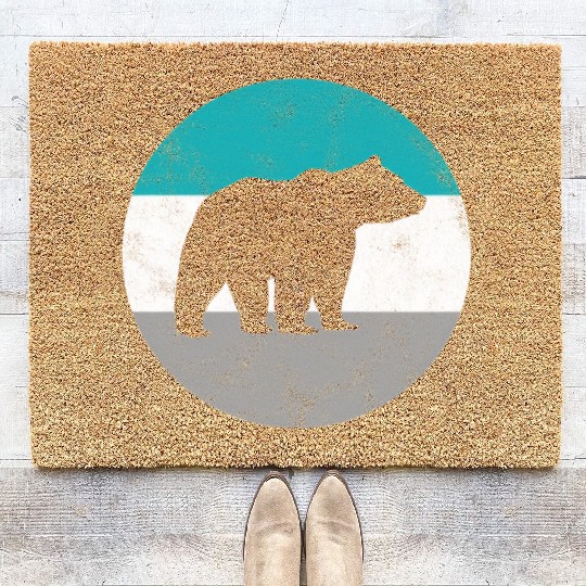 Grizzly Bear For Ns Coir Doormats