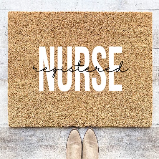 Registered Nurse Rn Emergency Room Nurse Coir Doormats