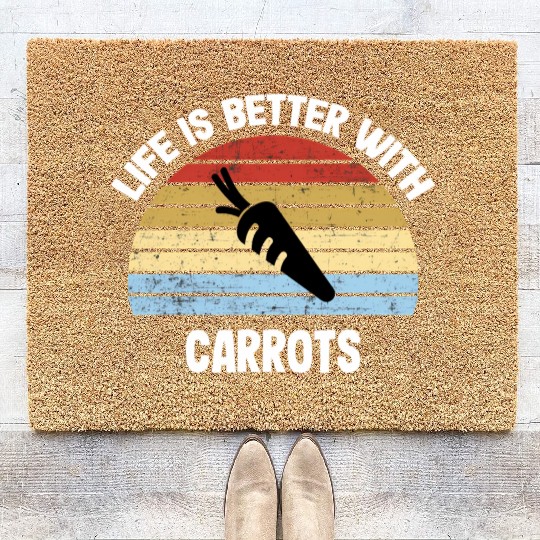 Carrot Coir Doormats