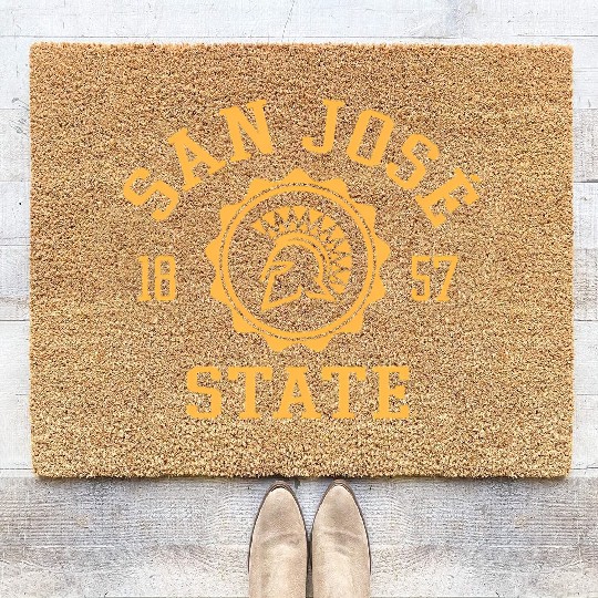 San Jose State Spartans Stamp Officially Licensed Coir Doormats