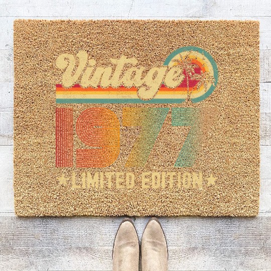 46 1977 46Th Coir Doormats