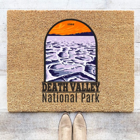 Death Valley National Park Coir Doormats