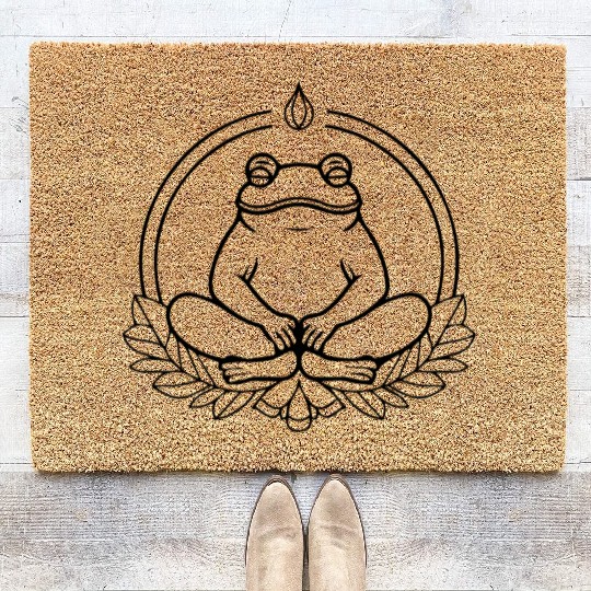 Frog Amphibian Toad Coir Doormats