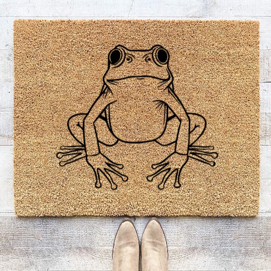 Frog Amphibian Toad Coir Doormats