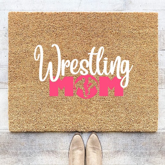 Wrestling Mom Coir Doormats
