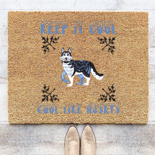 Cold Husky's Keep It Cool Coir Doormats