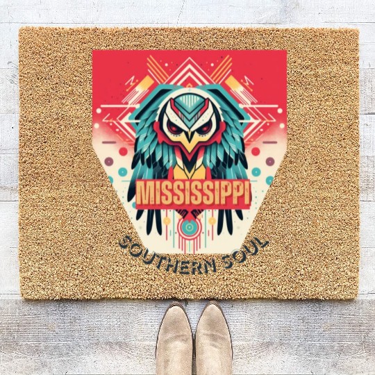 Mississippi vibes Coir Doormats