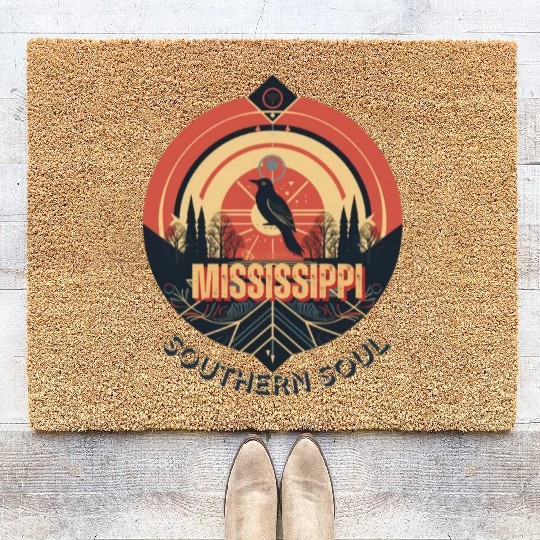 Mississippi vibes Coir Doormats