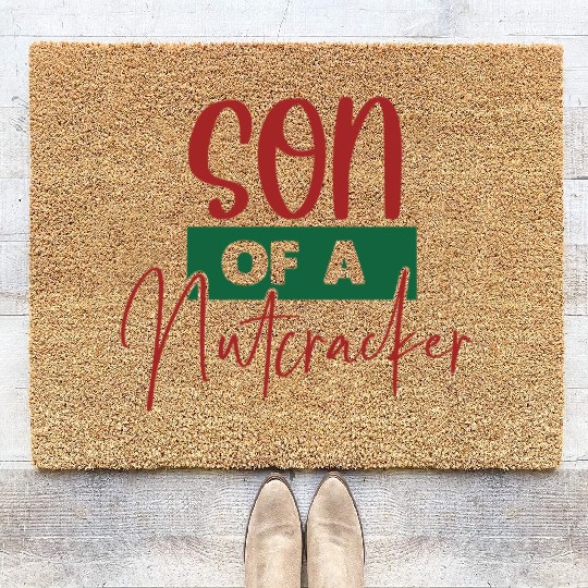 Son Of A Nutcracker Coir Doormats