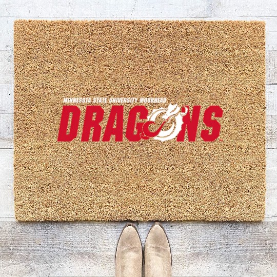 Minnesota State Moorhead Dragons Icon Coir Doormats