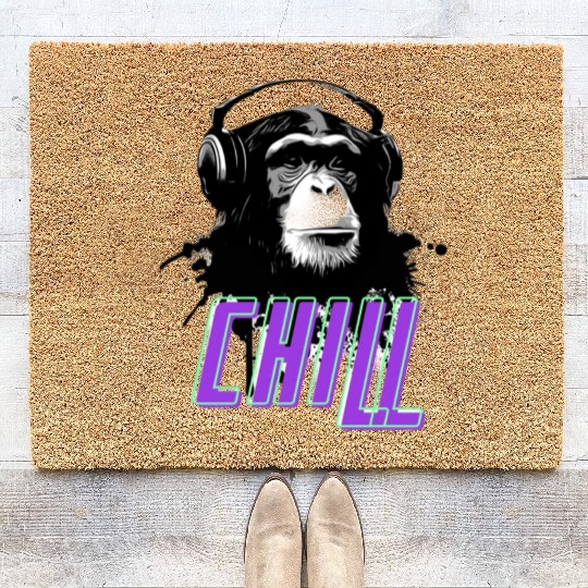Chill gorilla Coir Doormats