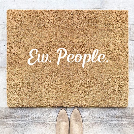 Ew. People. Coir Doormats