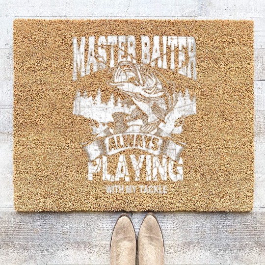 Master Baiter Coir Doormats - Ultimate Fishing Enthusiast