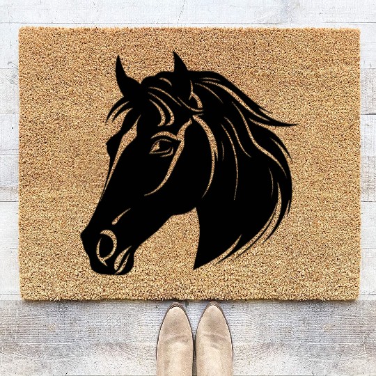 Horse Equine Pony Coir Doormats
