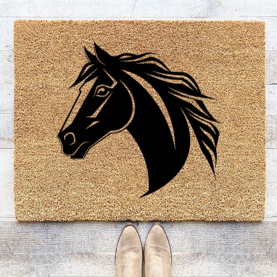 Horse Equine Pony Coir Doormats
