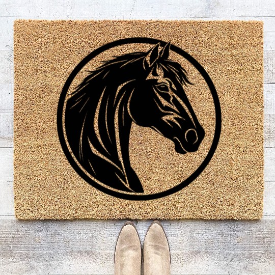 Horse Equine Pony Coir Doormats