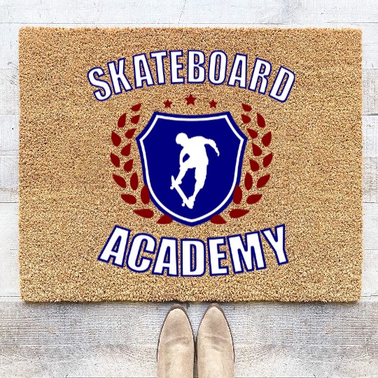 Skateboard Academy Coir Doormats