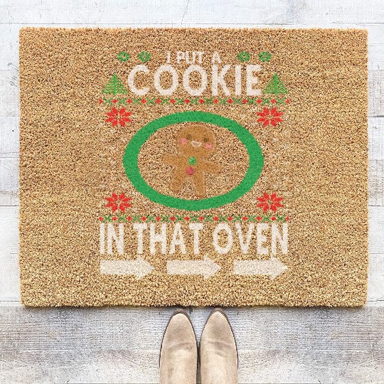 Ugly Pregnancy Announcet Expecting Dad Coir Doormats