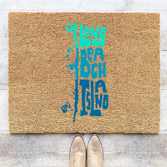 Lbi Long Beach Island Type Coir Doormats