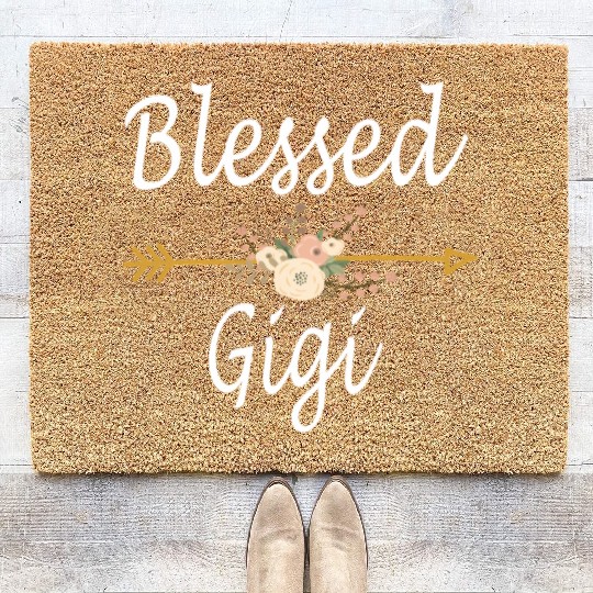 Blessed Gigi Mothers Day Coir Doormats