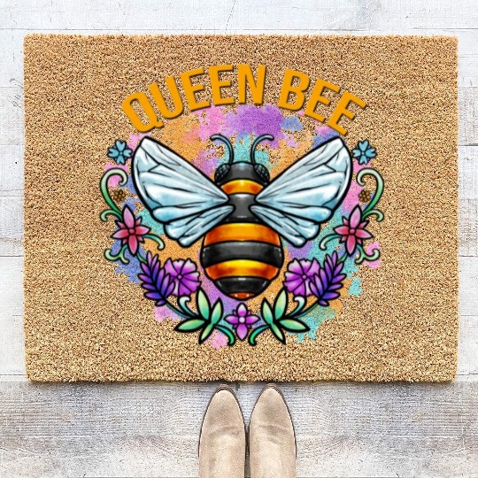 Queen Bee Gardening Coir Doormats