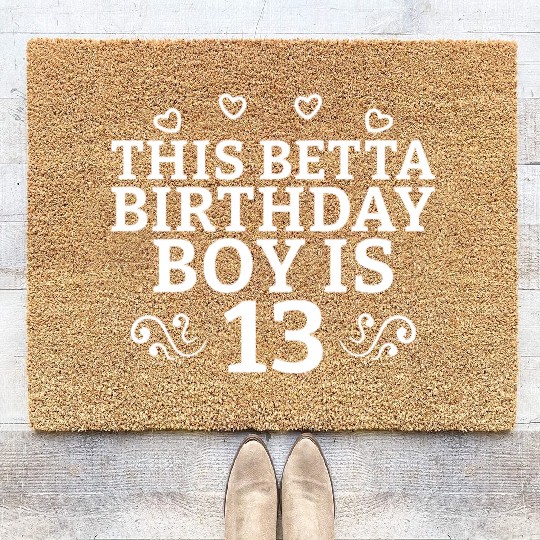 This Betta Is 13 Years Betta Fish Coir Doormats