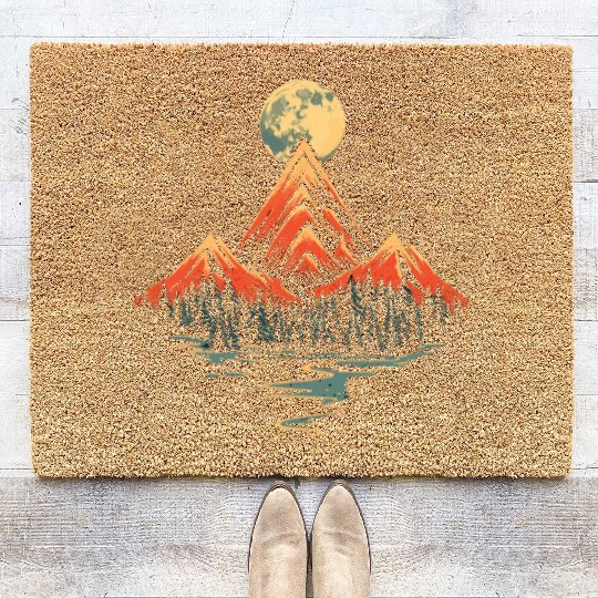 Majestic Full Moon Coir Doormats