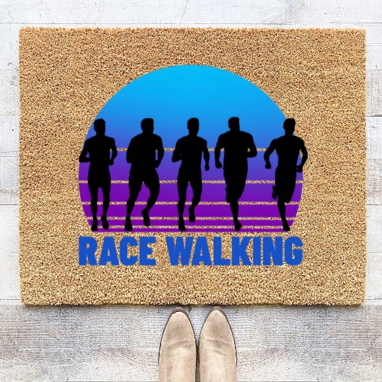 Race walking Coir Doormats