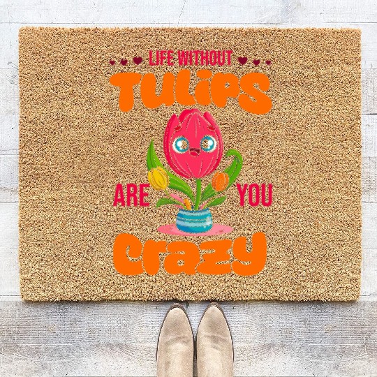 Tulip Gardening Life Coir Doormats