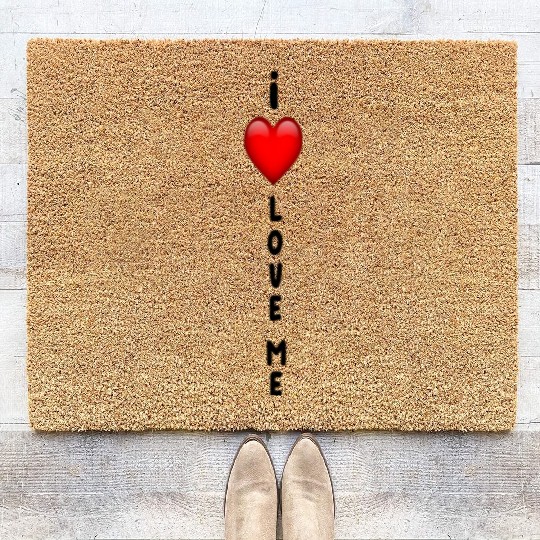 I Love Me Coir Doormats