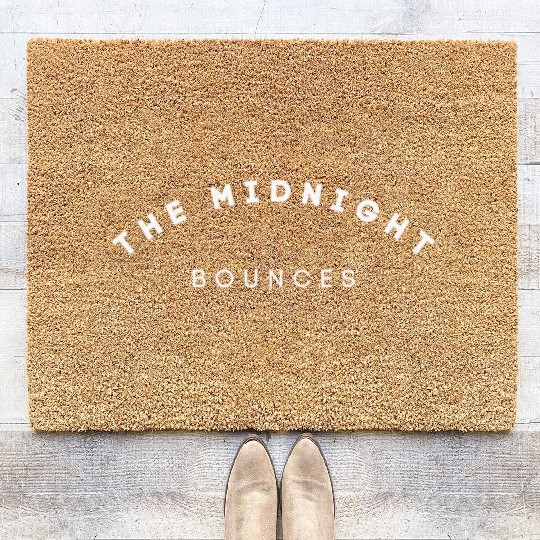 The Midnight Bounces Coir Doormats