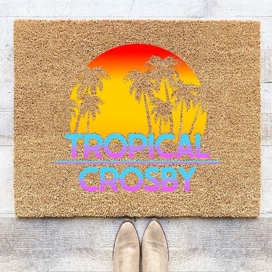 Crosby Minnesota Ironic Weather Coir Doormats