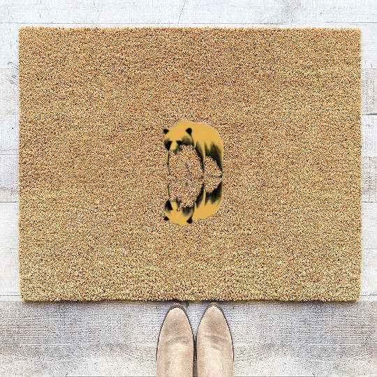 Bear Animal Grizzly Natures Coir Doormats
