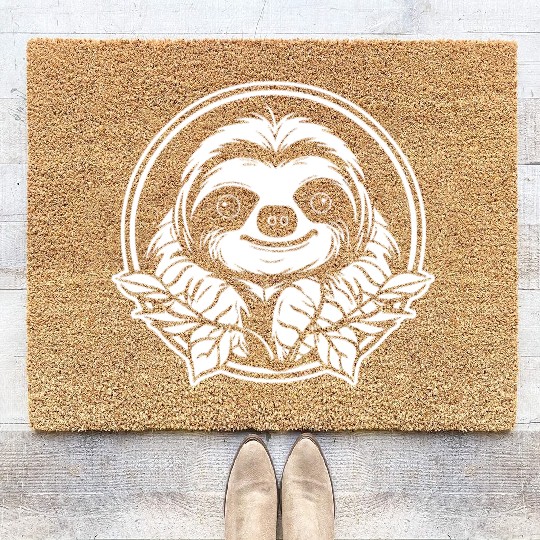 Sloth Coir Doormats