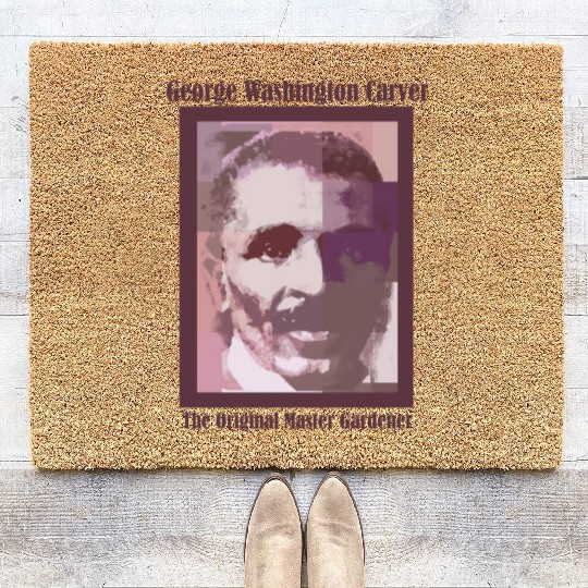 George Washington Carver Coir Doormats