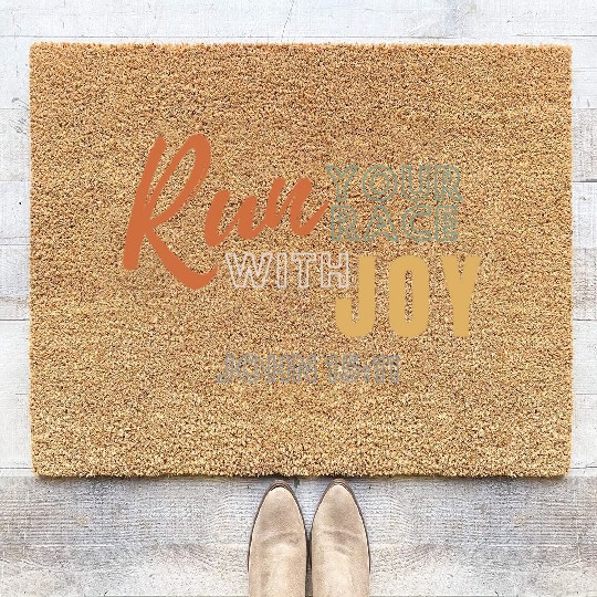 Run your Race with Joy Coir Doormats