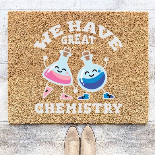 We Have Great Chemistry Laboratory Flasks In Love Coir Doormats