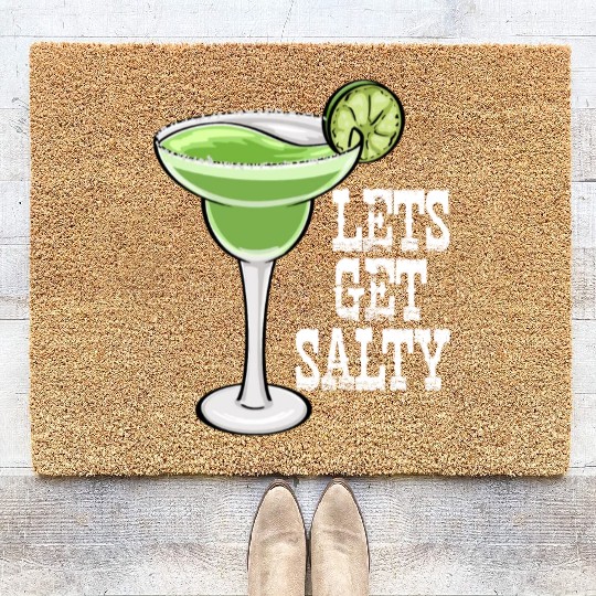 Lets Get Salty Coir Doormats