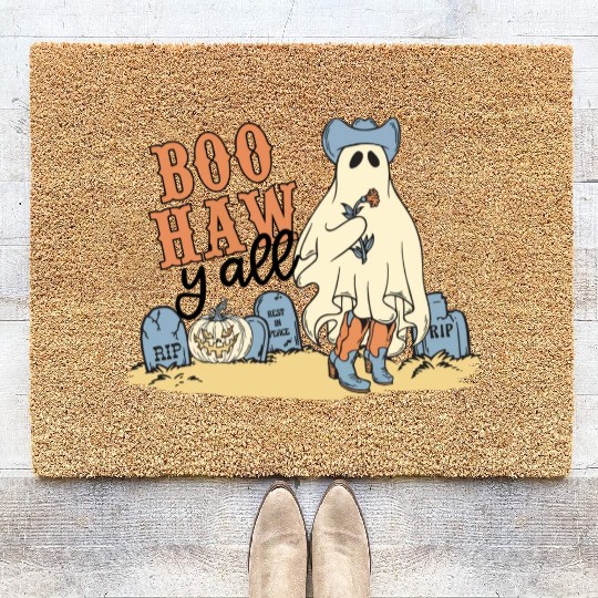 Bow Haw Rest In Peace Coir Doormats