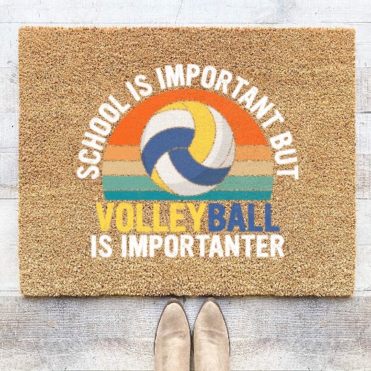 School Is Important But Birdwatching Is Coir Doormats