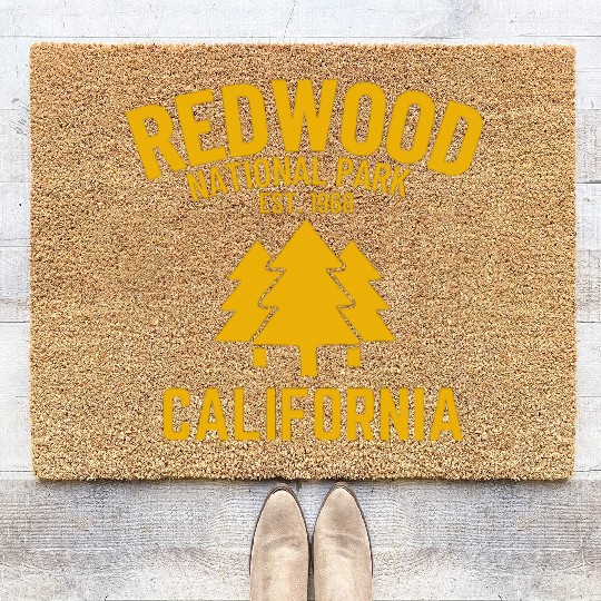 Redwood National Park Coir Doormats