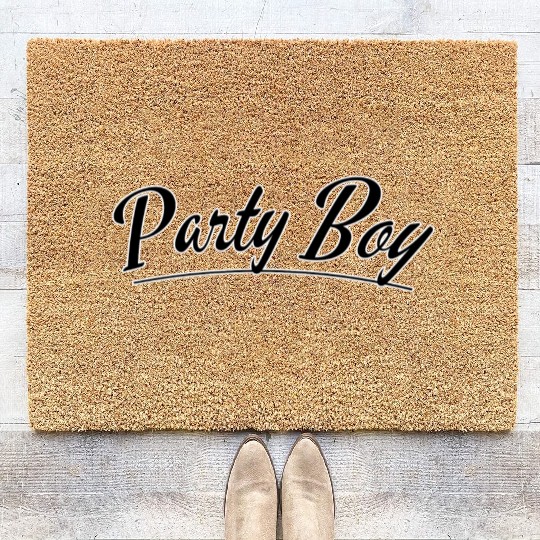 Party boy Coir Doormats
